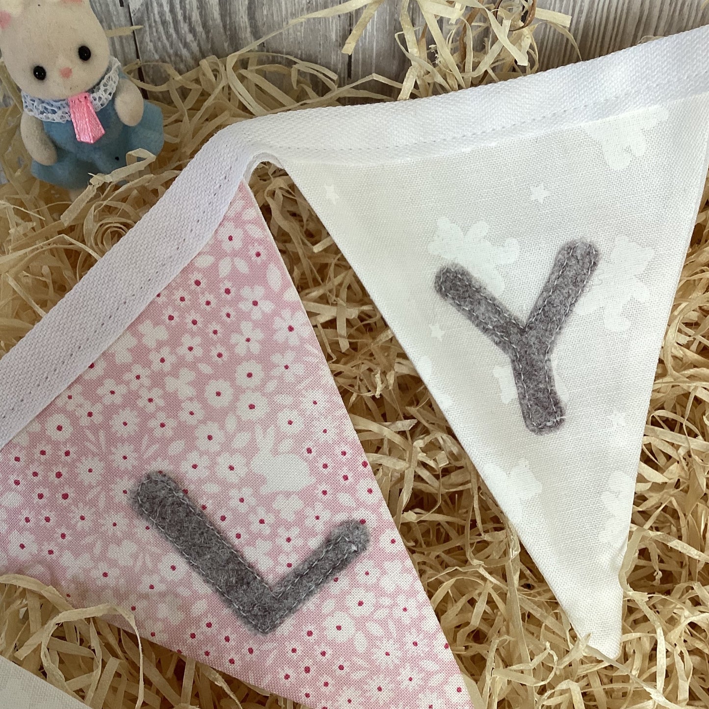 Made to Order - Premium Babies & Children’s Fabric, Personalised Name Bunting Gift