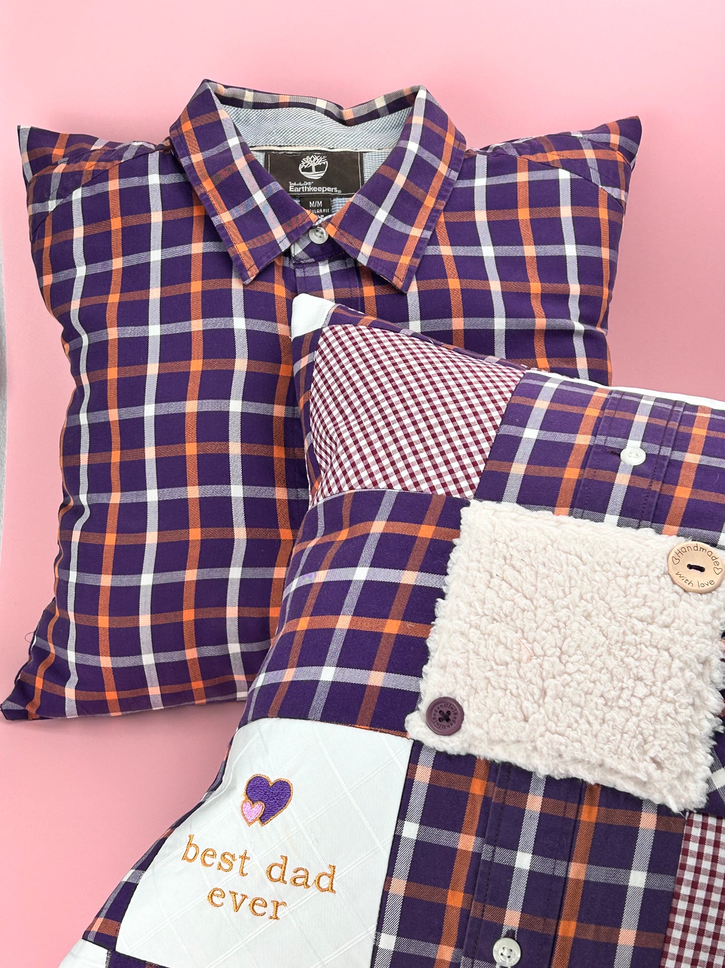 Memory Keepsake Cushions - Handcrafted from Loved One's Clothing | Bristol UK