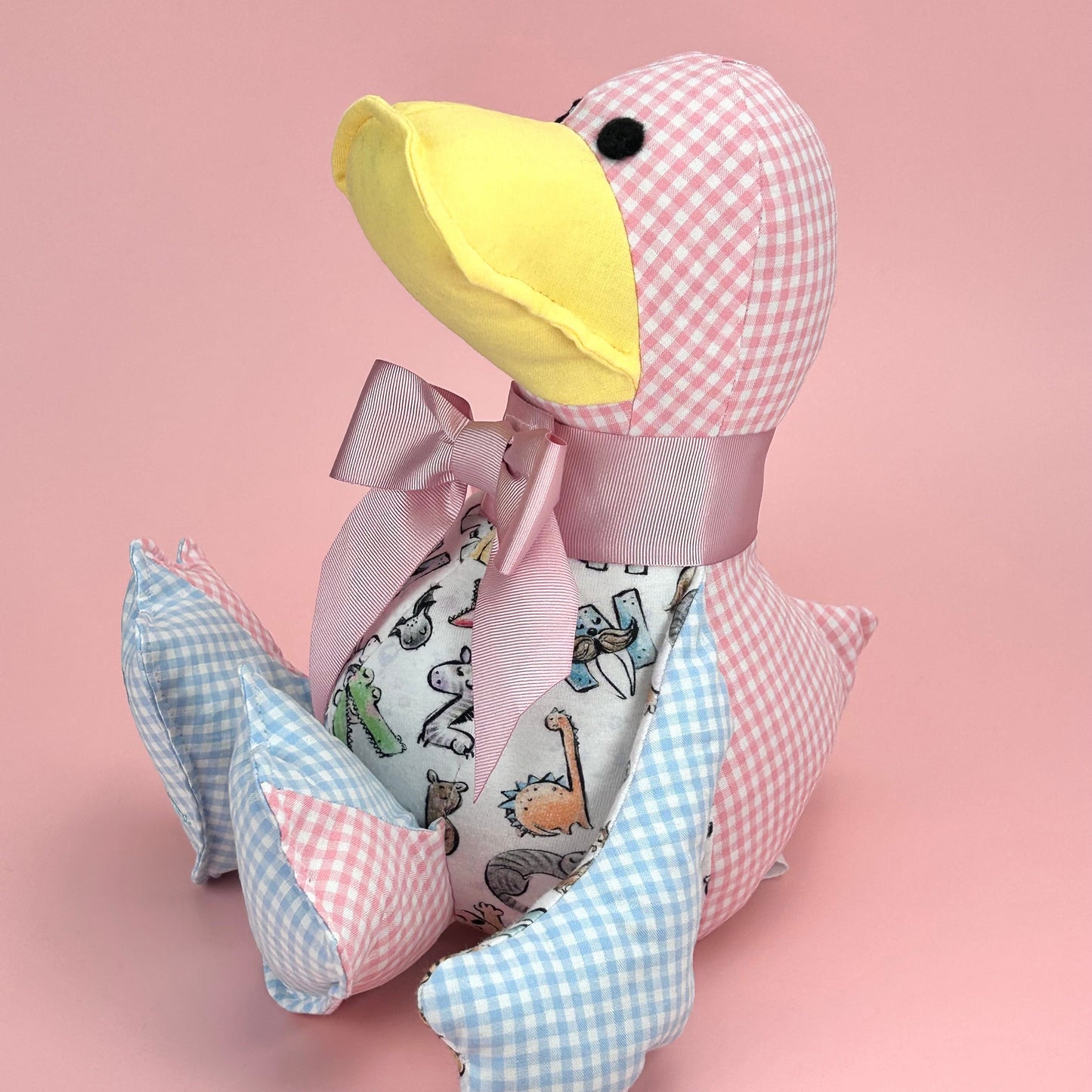 Keepsake Memory Duck - Handcrafted From Loved Ones Clothes