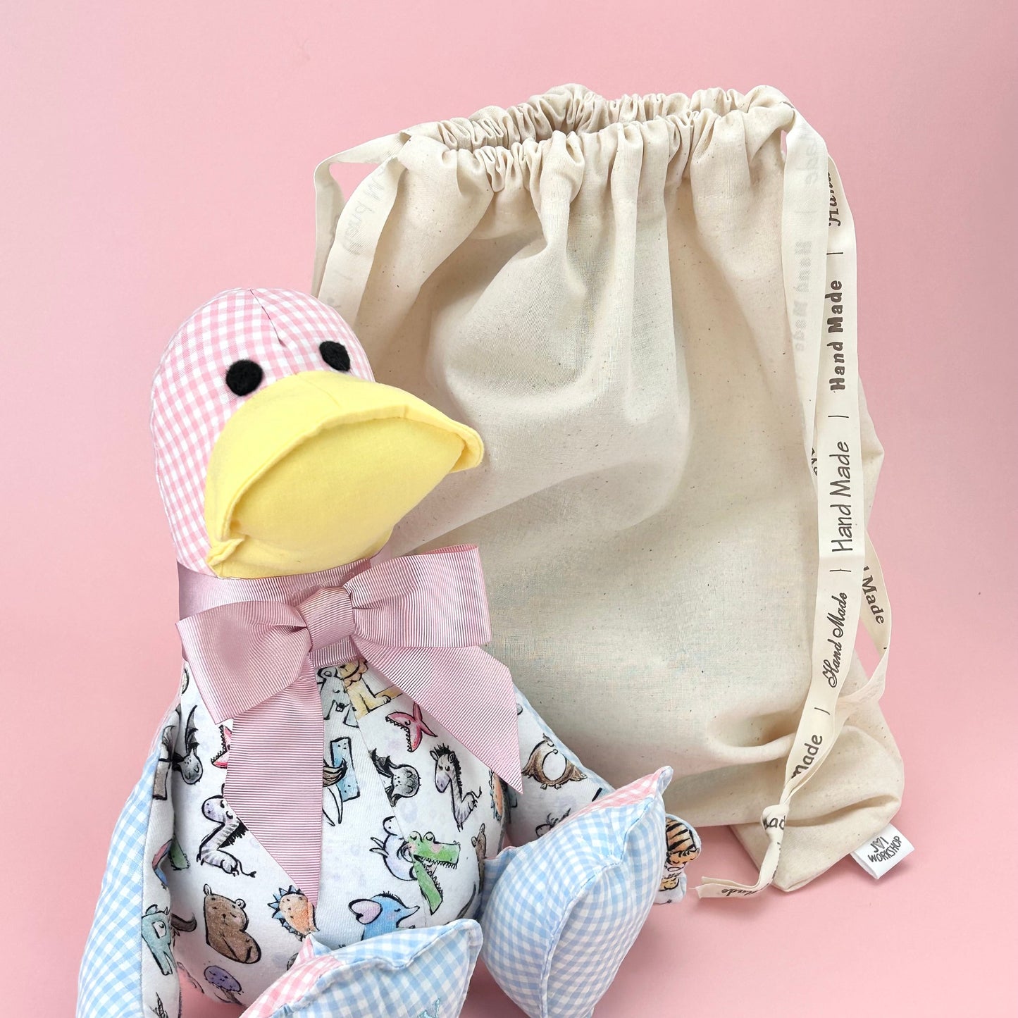 Keepsake Memory Duck - Handcrafted From Loved Ones Clothes