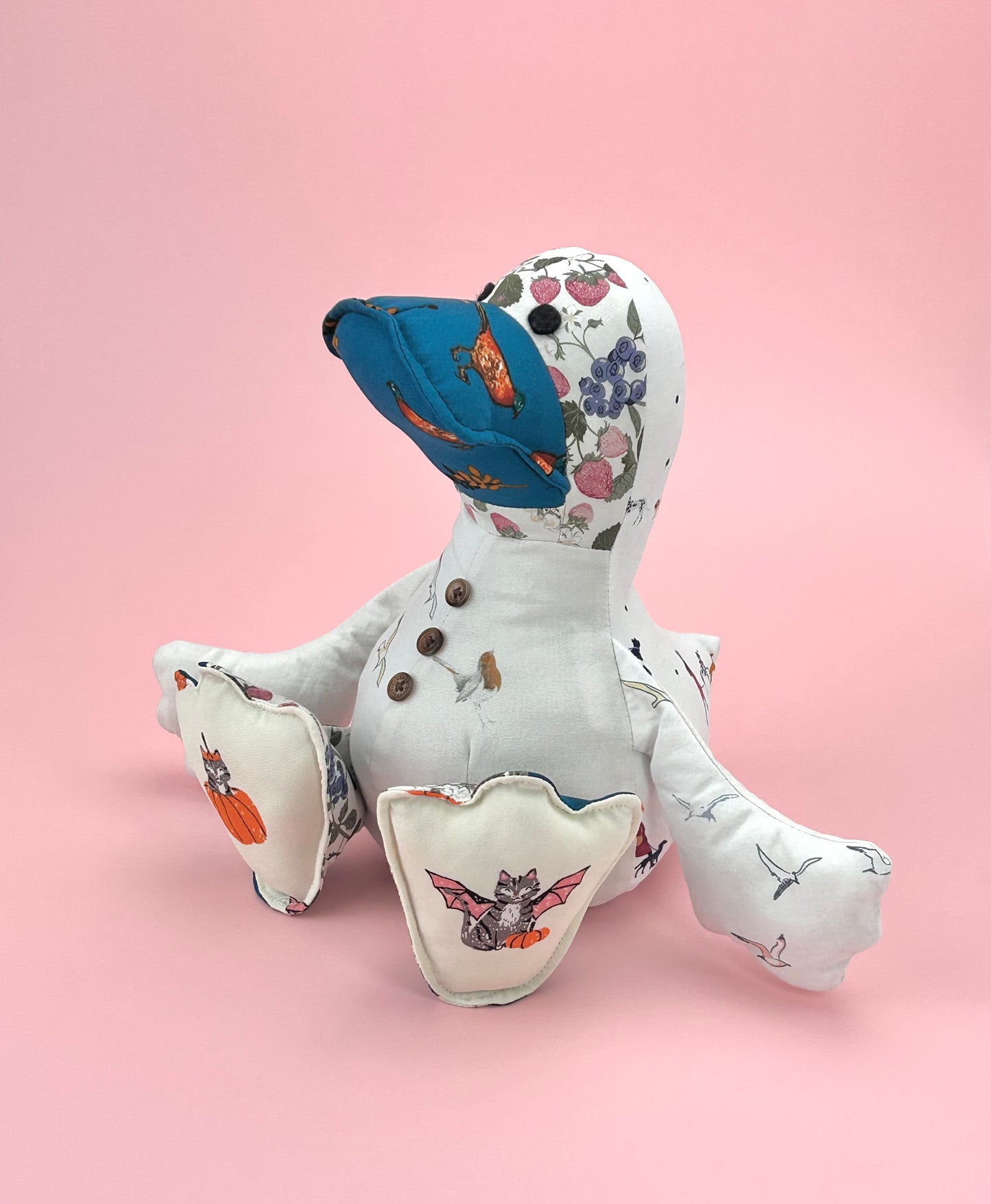 Keepsake Memory Duck - Handcrafted From Loved Ones Clothes