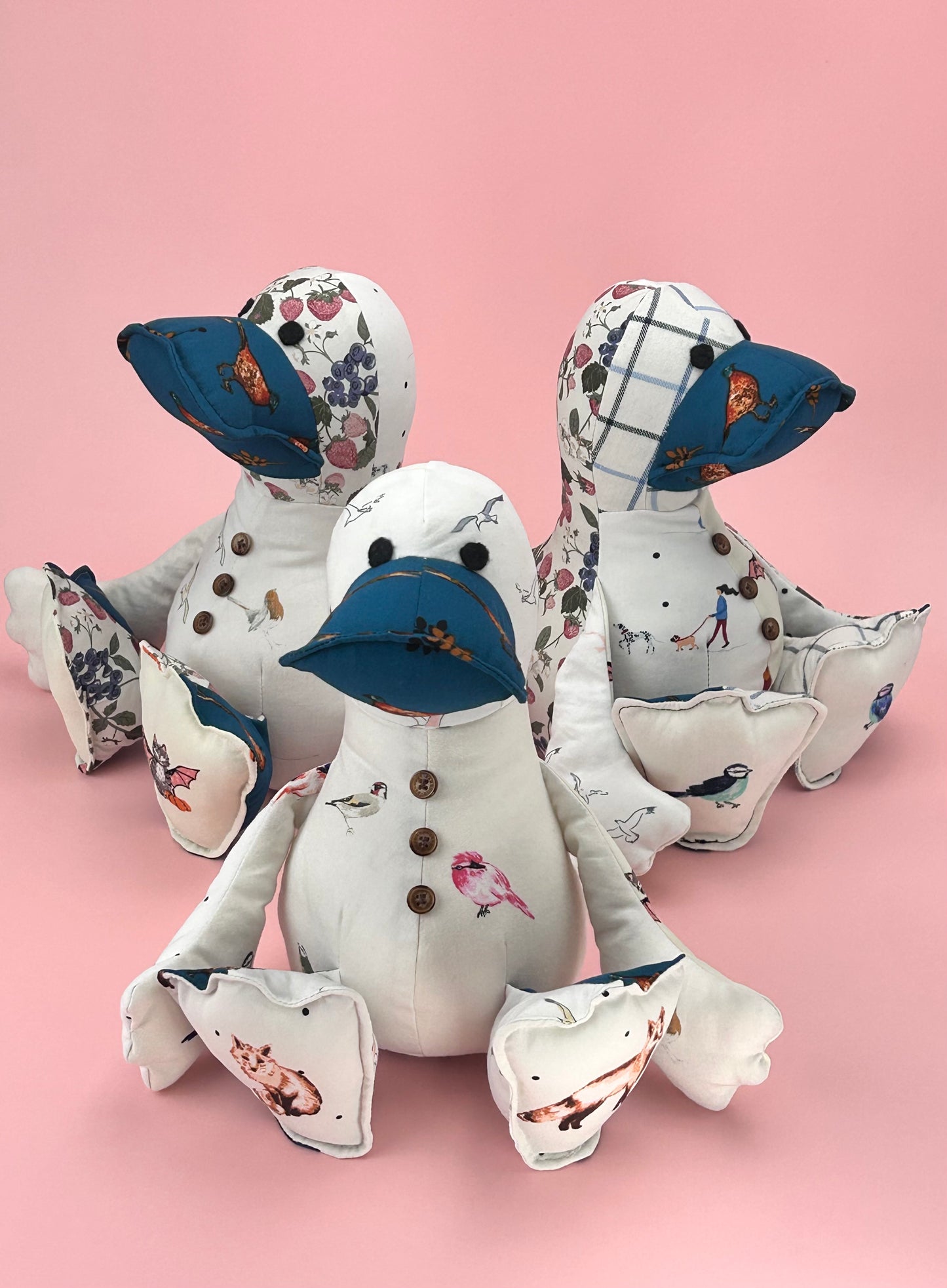 Keepsake Memory Duck - Handcrafted From Loved Ones Clothes