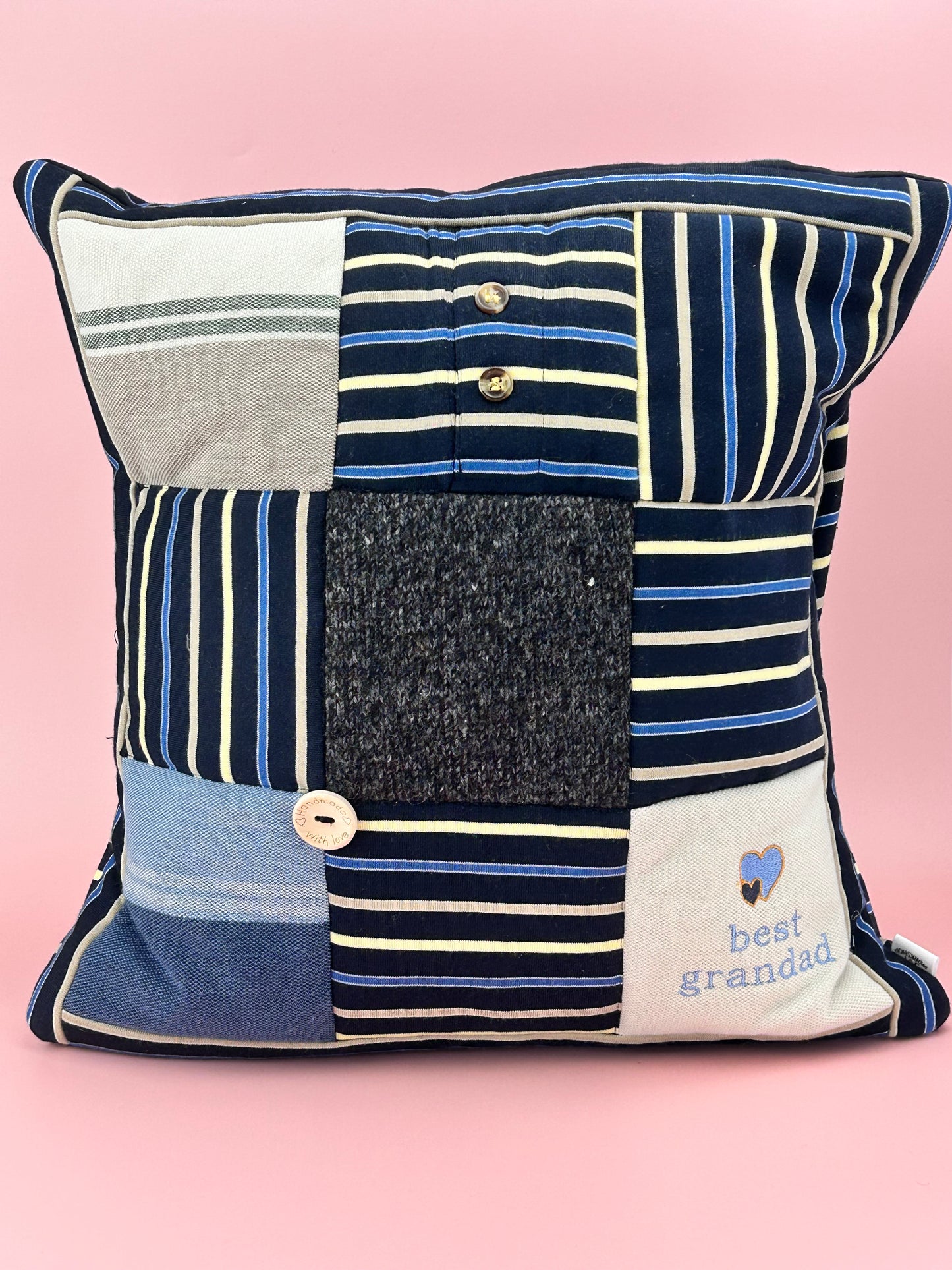 Memory Keepsake Cushions - Handcrafted from Loved One's Clothing | Bristol UK
