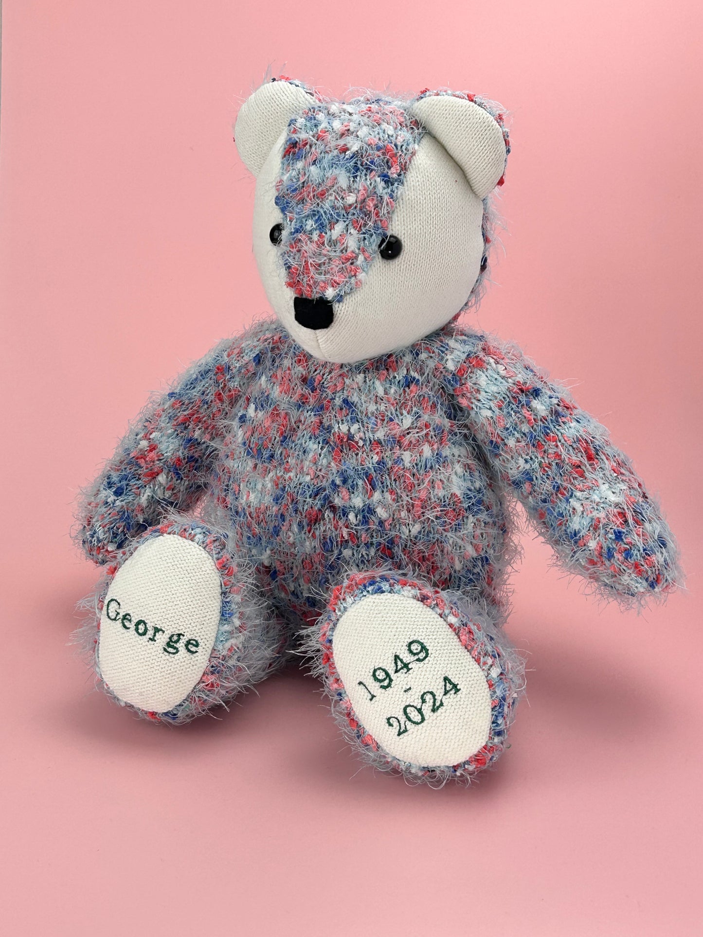 Custom Memory Bears With Removable Clothes Made From Your Loved Ones Clothing