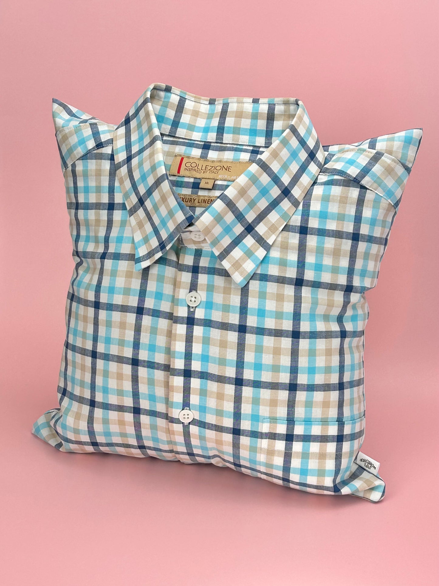 Memory Keepsake Cushions - Handcrafted from Loved One's Clothing | Bristol UK