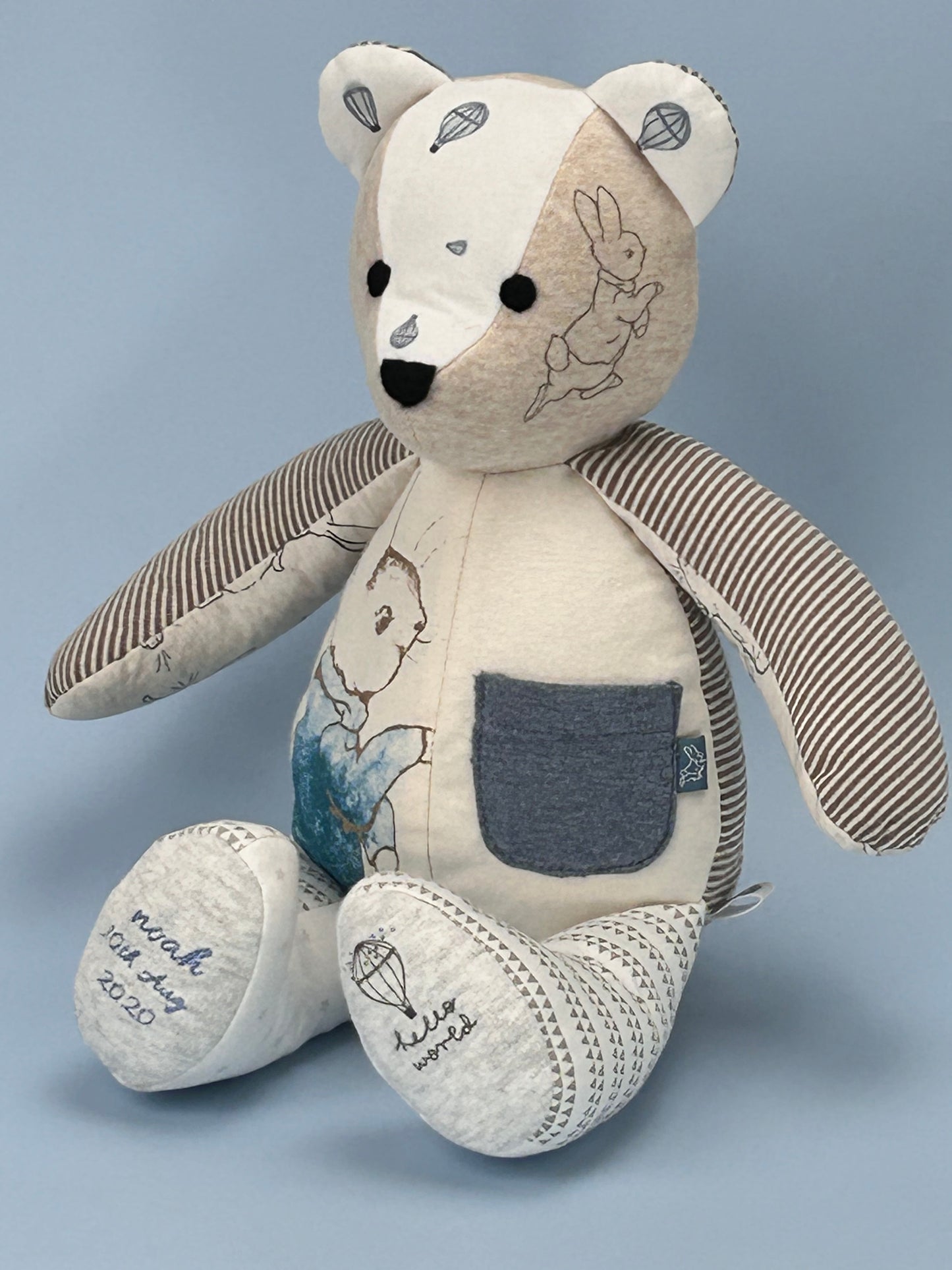 Keepsake Bears Gift - Made From Baby/Children's Clothes