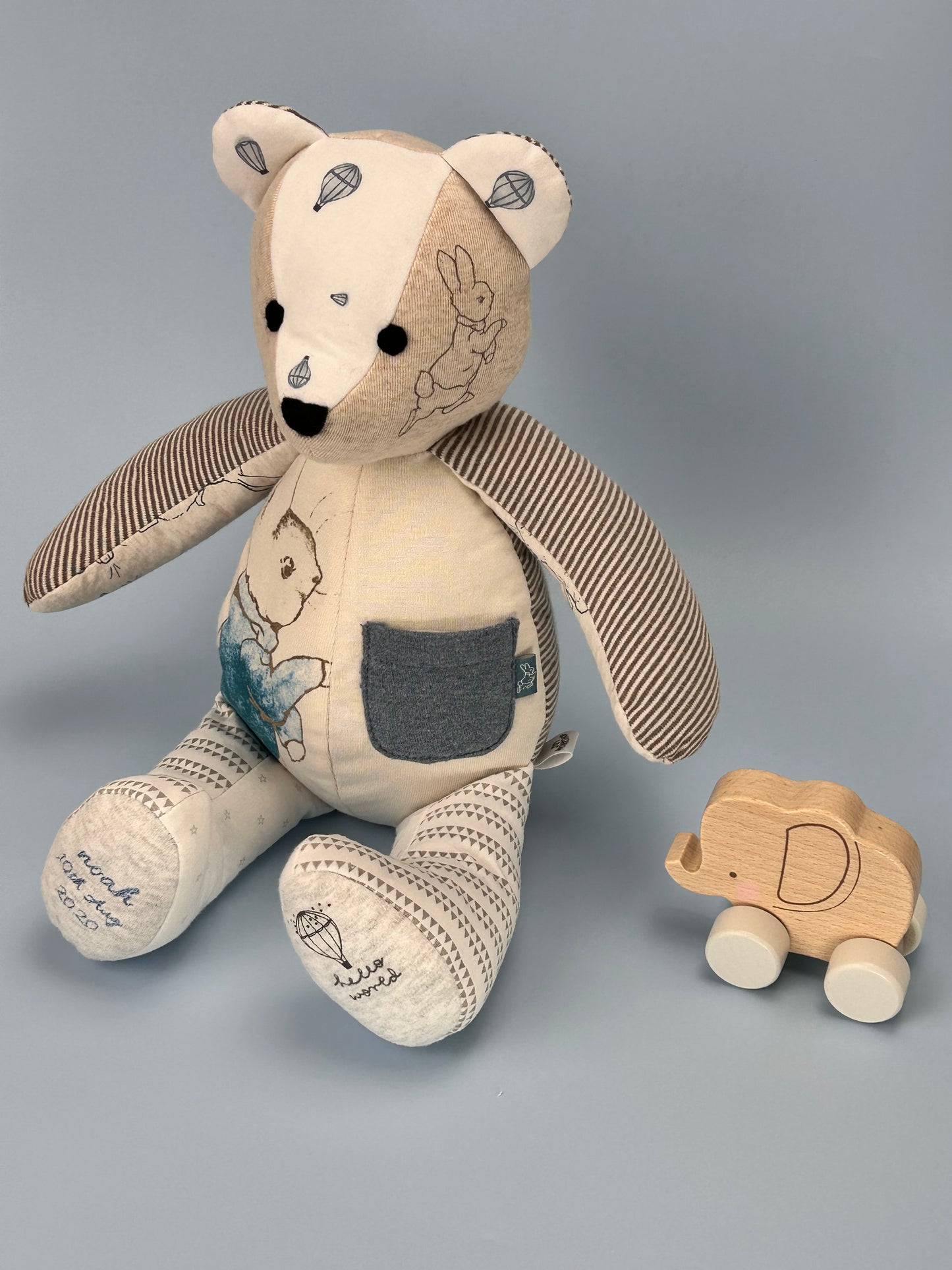 Keepsake Bears Gift - Made From Baby/Children's Clothes