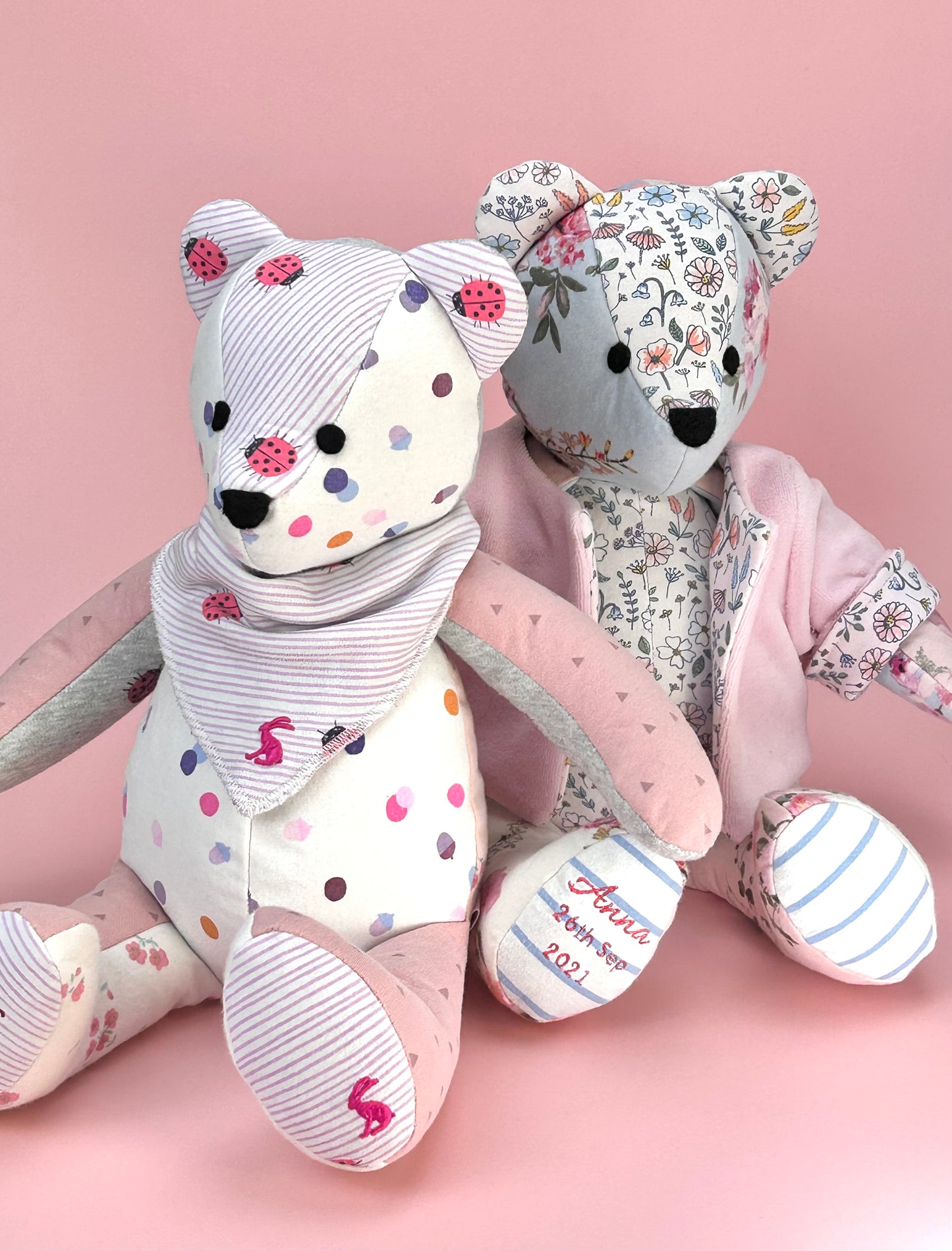 Keepsake Bears Gift - Made From Baby/Children's Clothes