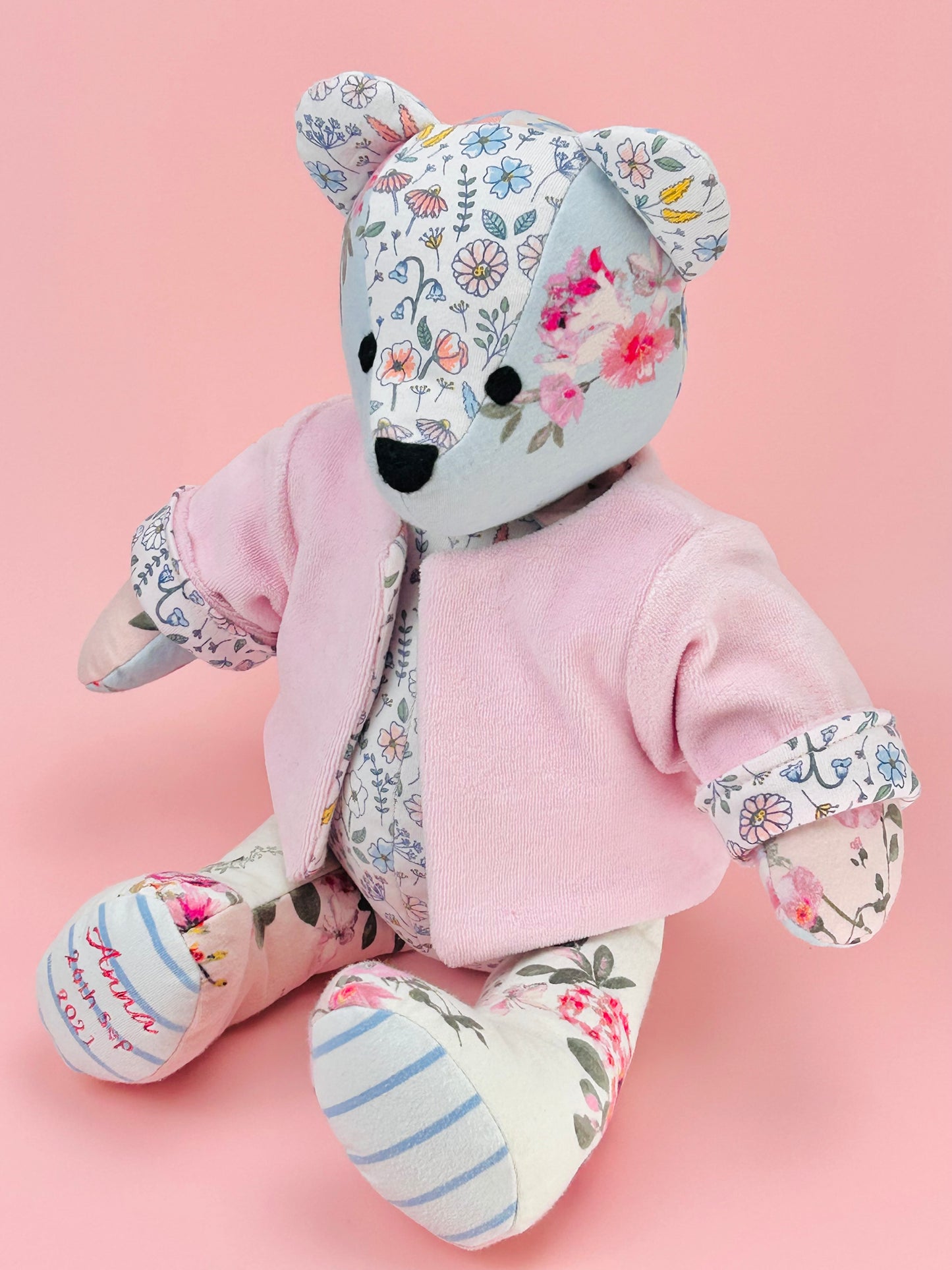 Keepsake Bears Gift - Made From Baby/Children's Clothes