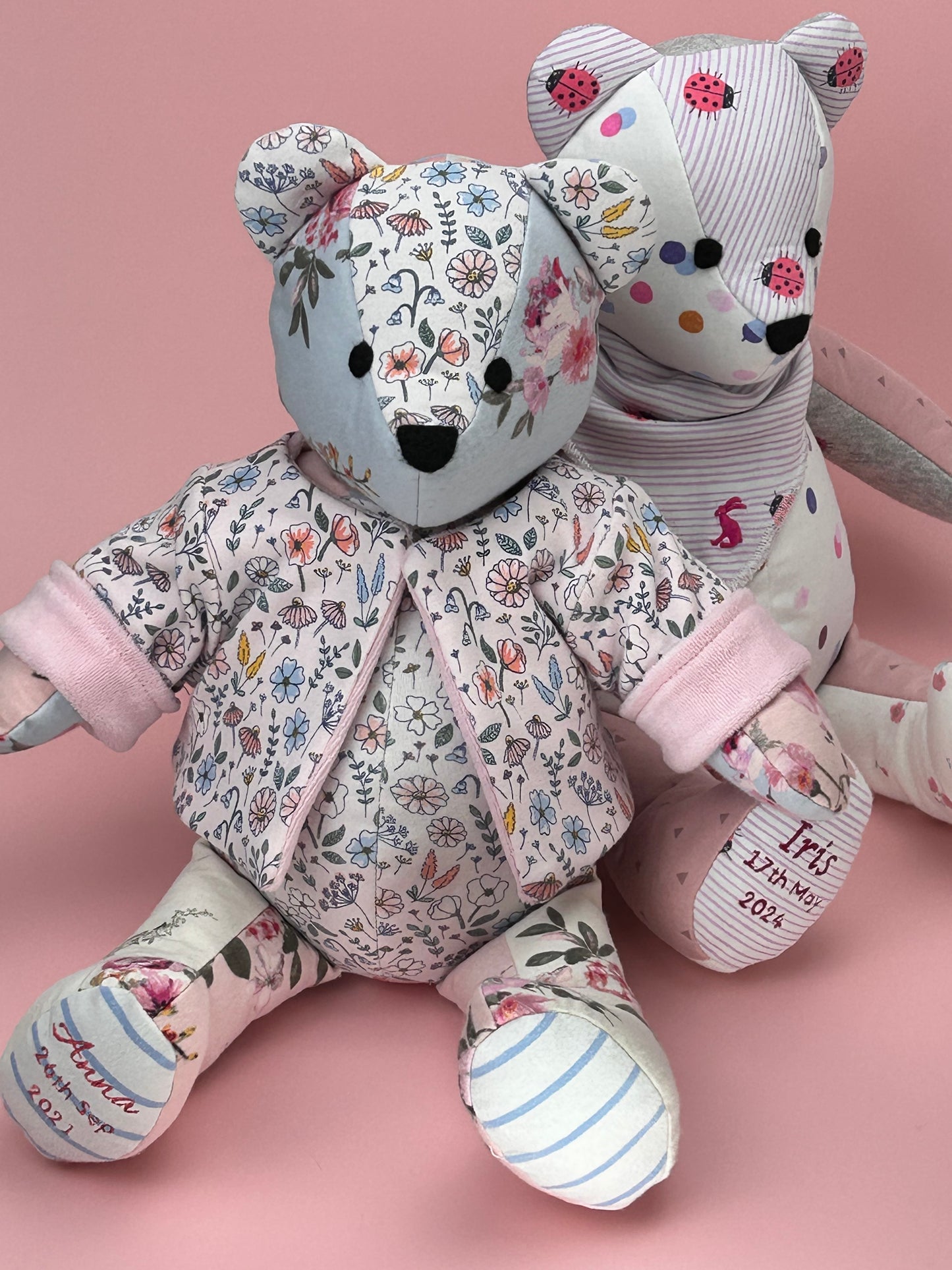 Keepsake Bears Gift - Made From Baby/Children's Clothes