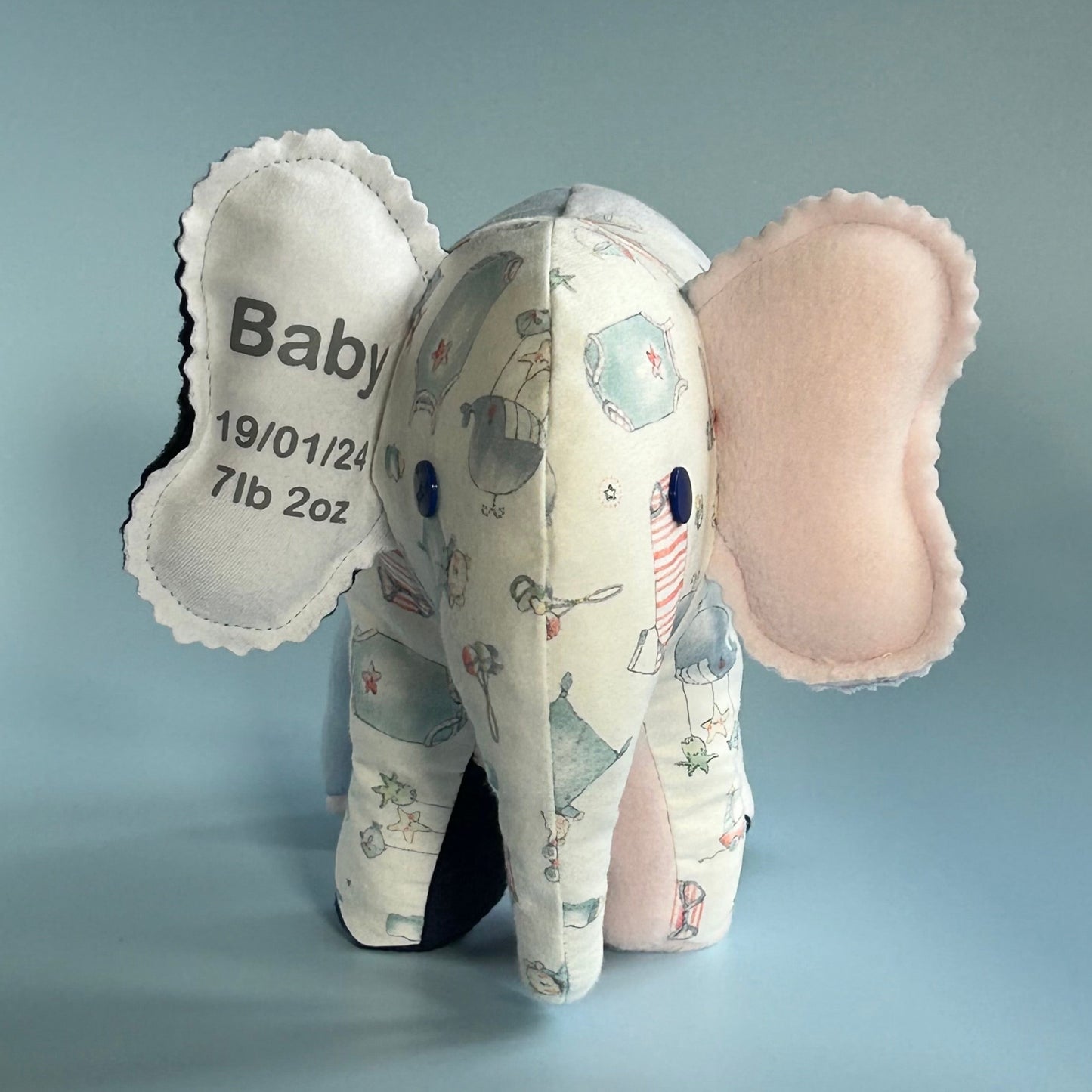 Custom-Made Memory Keepsake Elephant