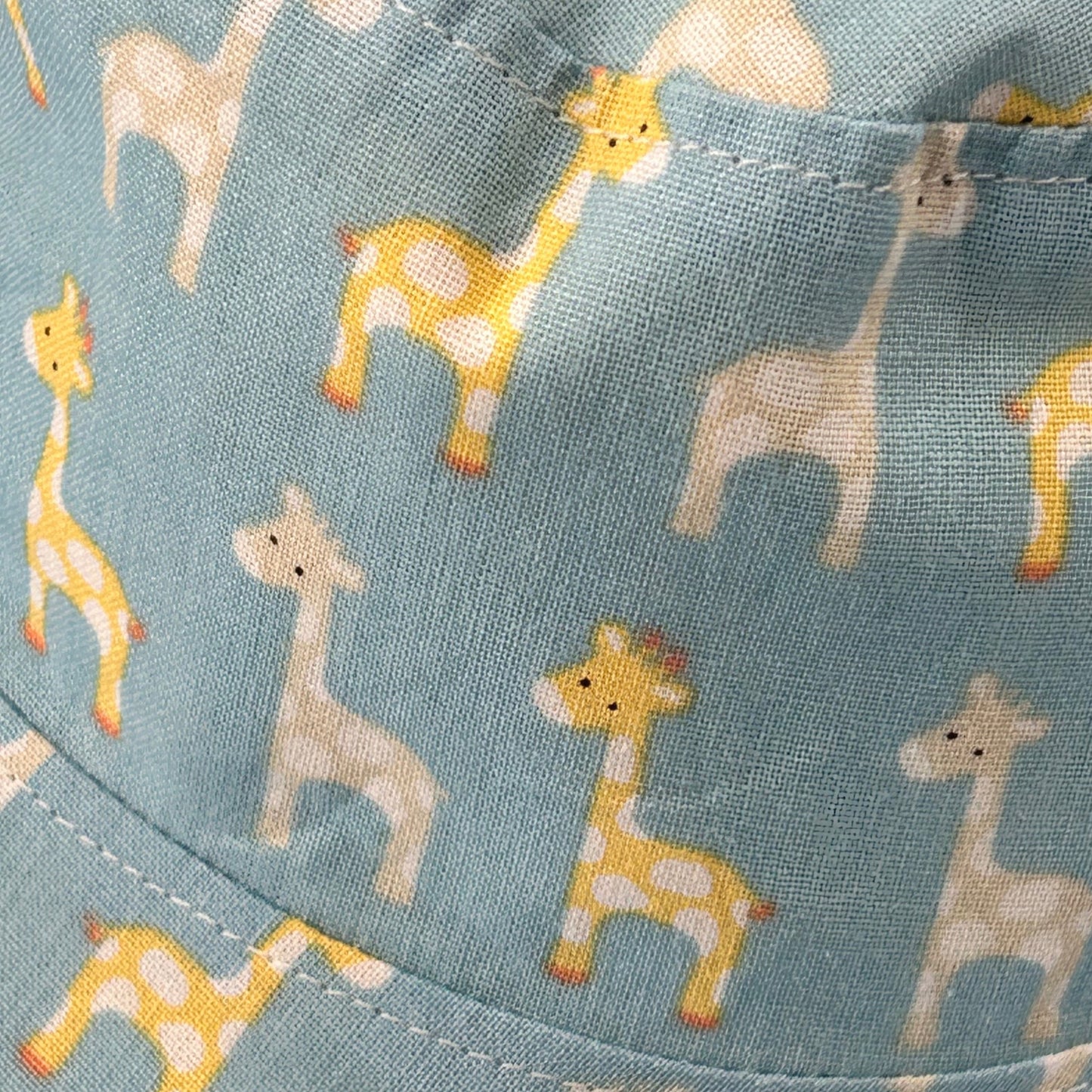 O-6 Months-Reversable, Giraffe Design, Baby Bucket Hat. (One Only!)