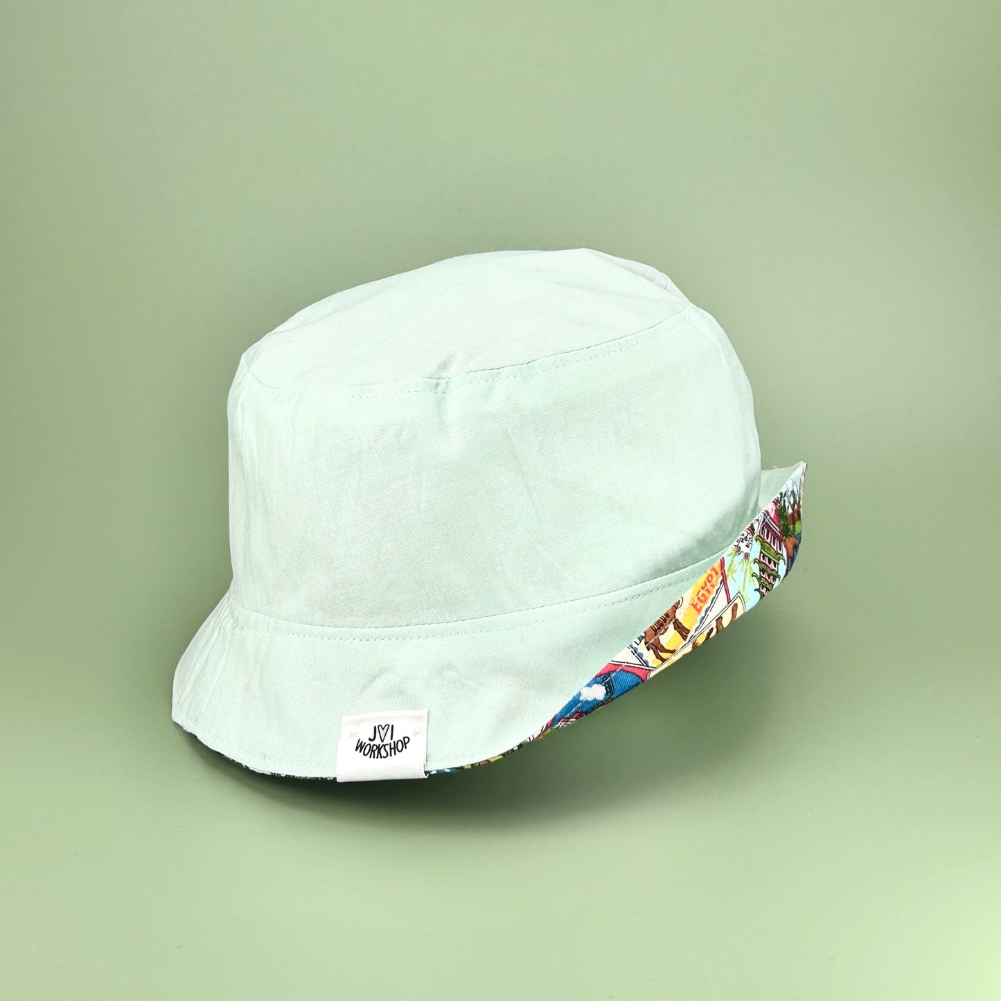 Age 3 Years, Reversible, travel/safari design bucket hat. (One Only!)