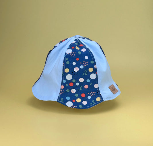 3-6 months planets/blue baby sun hat (One Only!)