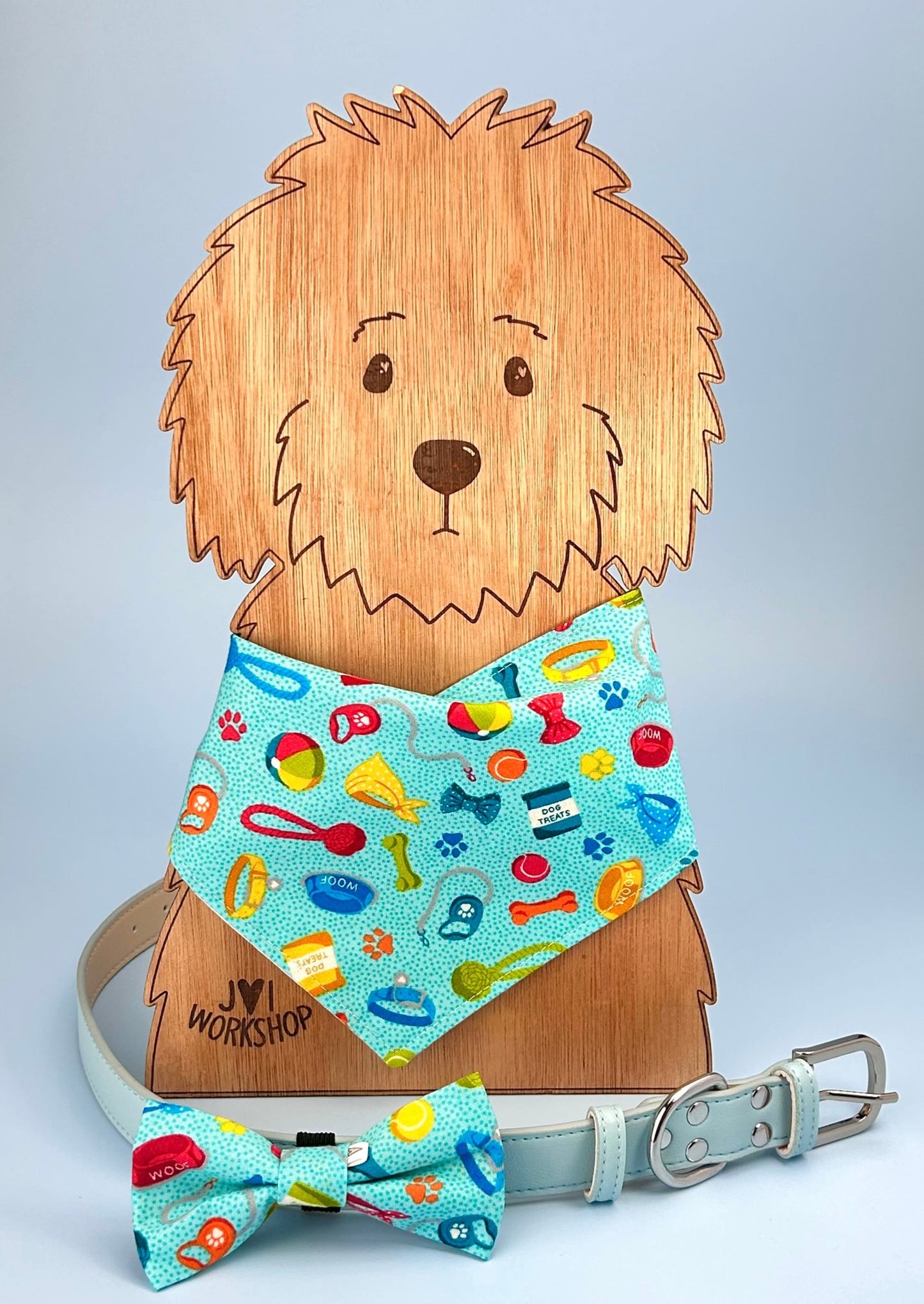 Small & Medium -Dog treats design pet bandana and bowties gifts