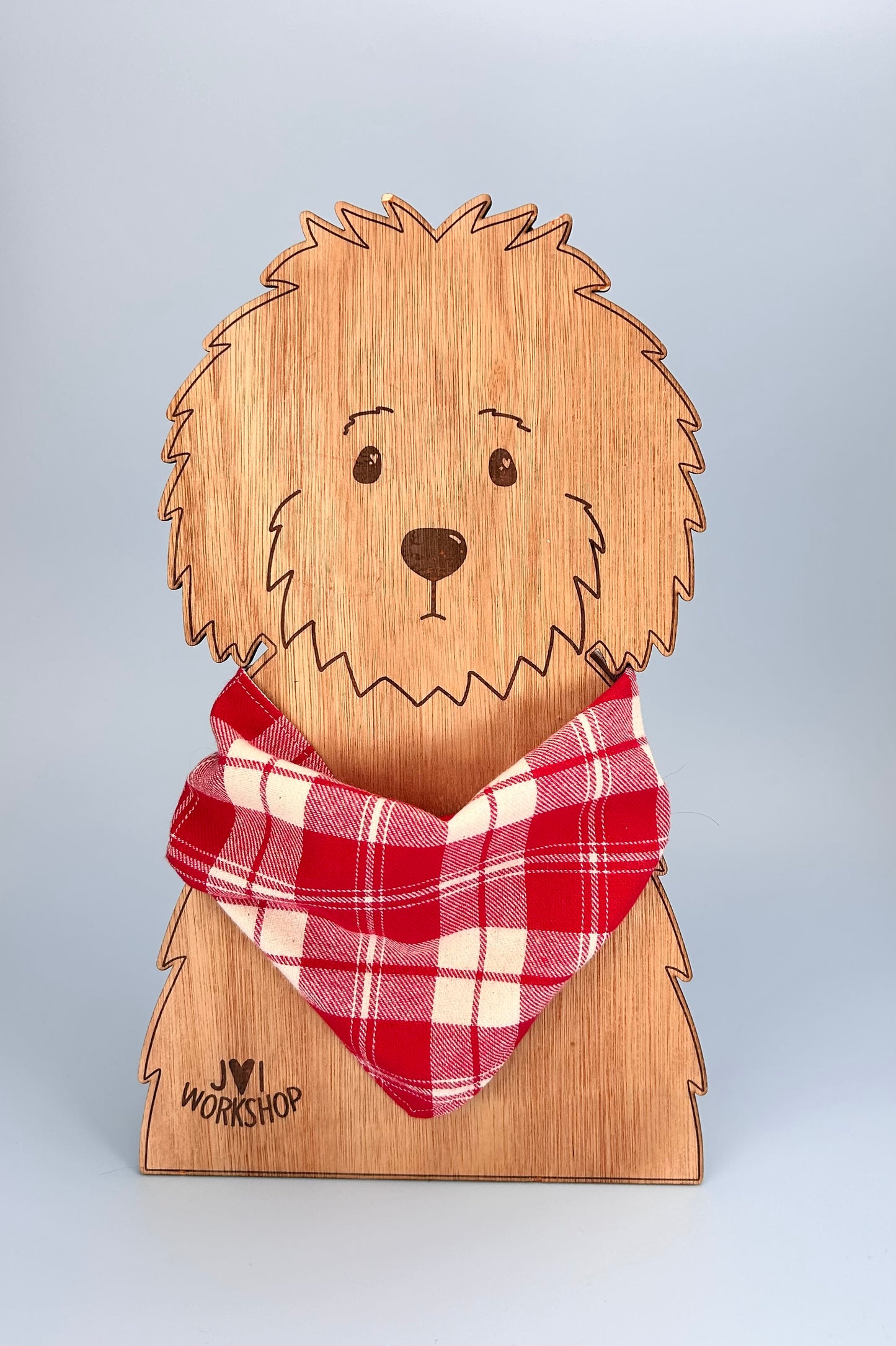 small/ medium/large - Red tartan dog bandana and bowties gifts