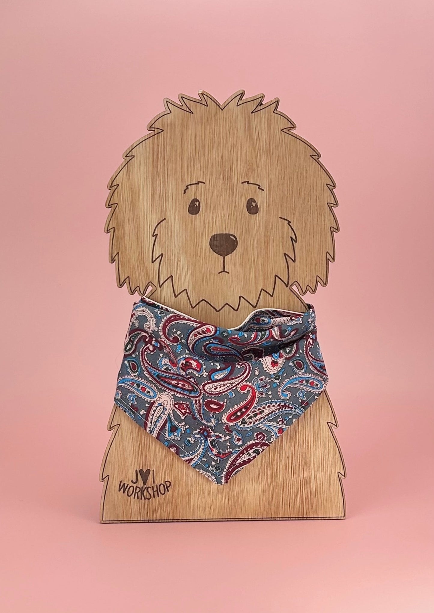 Small -Medium - Paisley’s design pet bandana