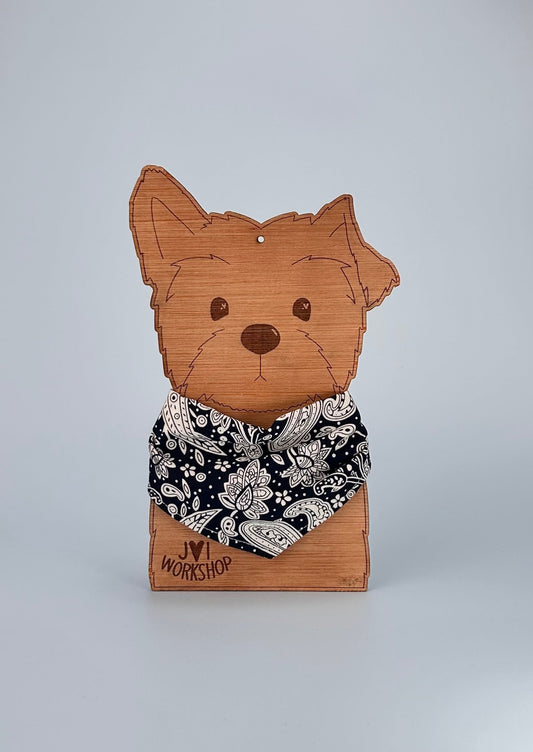 Small size- Reversible, Popper Style-Pet Bandanas