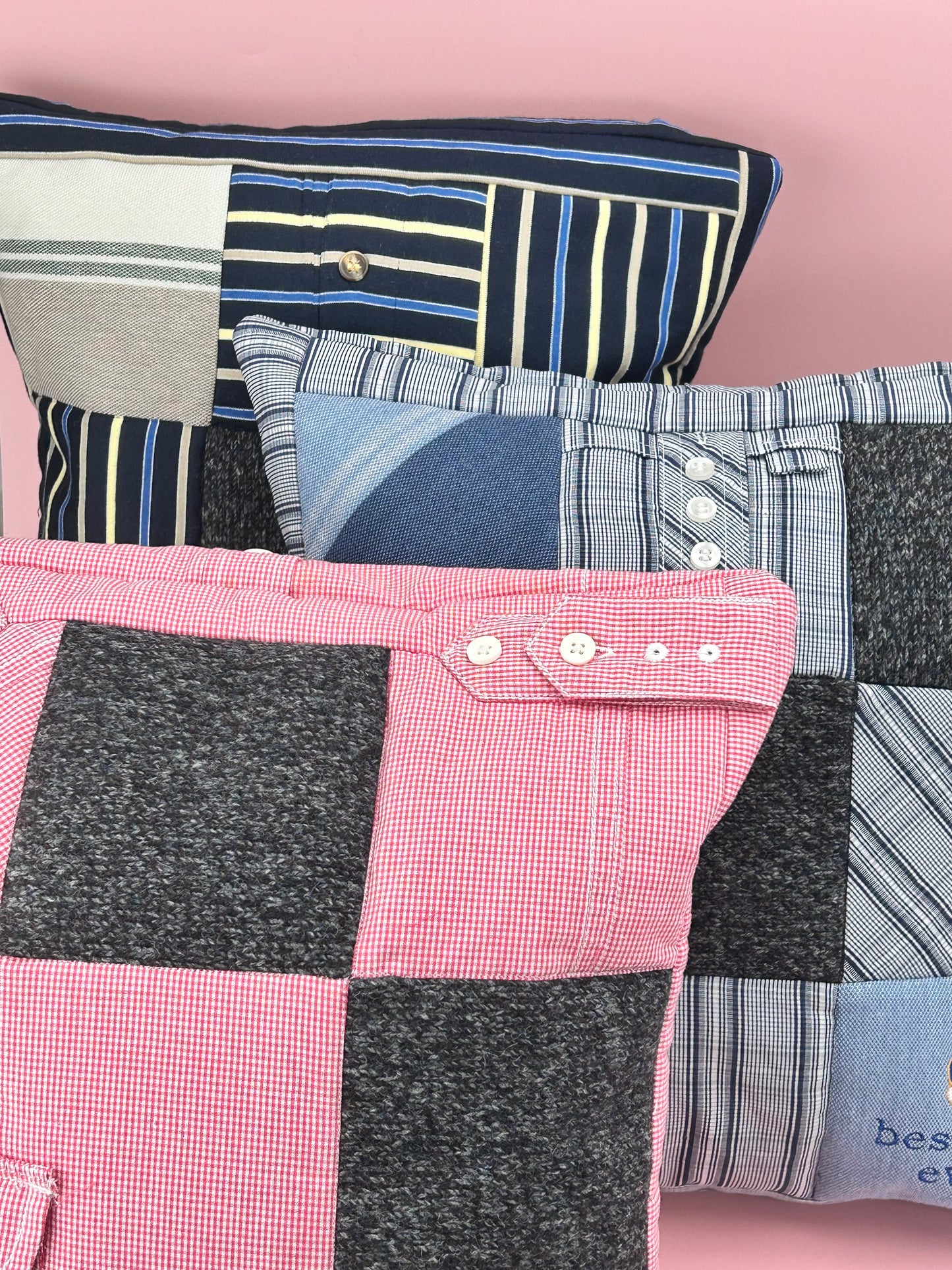 Memory Keepsake Cushions - Handcrafted from Loved One's Clothing | Bristol UK