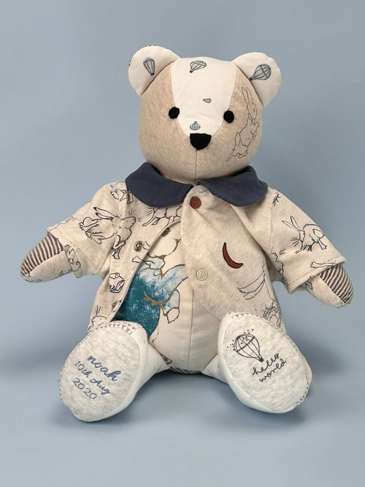 Keepsake Bears Gift - Made From Baby/Children's Clothes